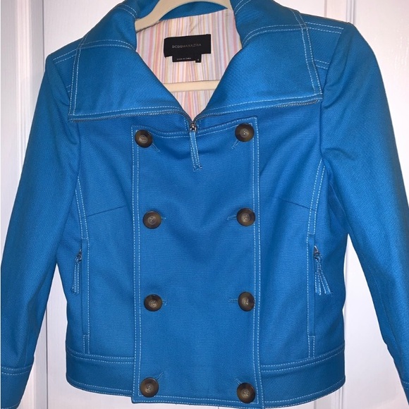 REDUCED!!BCBG MaxAzria periwinkle blue casual jacket! Size XXS - Picture 15 of 17
